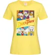 Женская футболка Качині історії колаж Лимонный фото