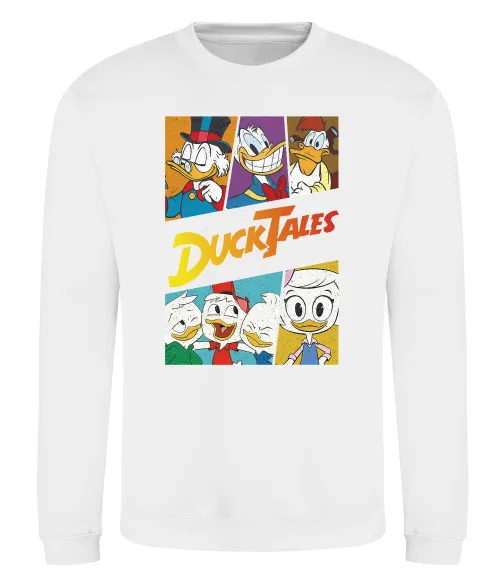 Свитшот Качині історії колаж Белый фото