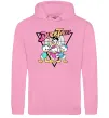 Женская толстовка (худи) Скрудж та каченята Розовый фото