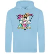 Женская толстовка (худи) Скрудж та каченята Голубой фото