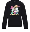 Детский Свитшот Скрудж та каченята Черный фото