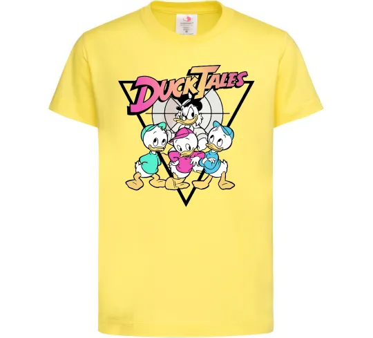 Детская футболка Скрудж та каченята Лимонный фото
