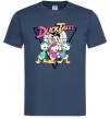Мужская футболка Скрудж та каченята Темно-синий фото