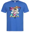 Мужская футболка Скрудж та каченята Ярко-синий фото