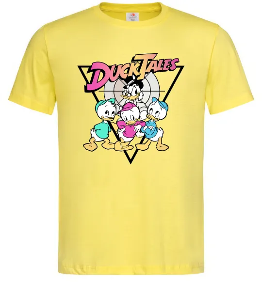 Мужская футболка Скрудж та каченята Лимонный фото