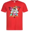 Мужская футболка Скрудж та каченята Красный фото