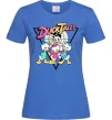 Женская футболка Скрудж та каченята Ярко-синий фото