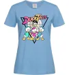 Женская футболка Скрудж та каченята Голубой фото