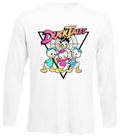 Лонгслив Скрудж та каченята Белый фото