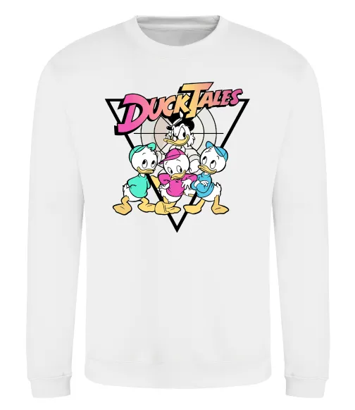 Свитшот Скрудж та каченята Белый фото