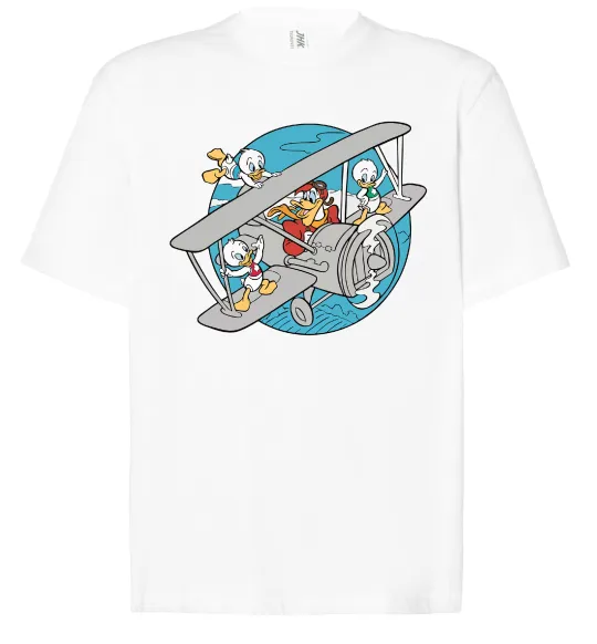 Футболка Оверсайз Air McQuack Белый фото