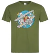 Мужская футболка Air McQuack Оливковый фото