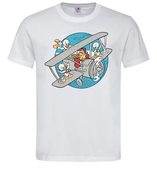 Мужская футболка Air McQuack Белый фото