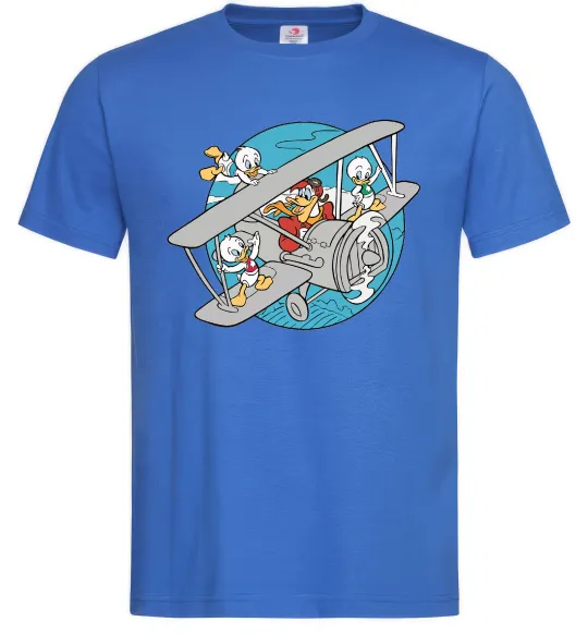 Мужская футболка Air McQuack Ярко-синий фото