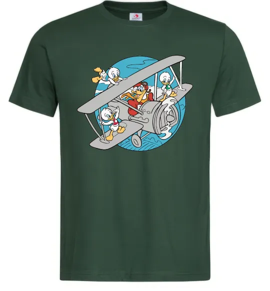 Мужская футболка Air McQuack Темно-зеленый фото