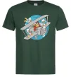 Мужская футболка Air McQuack Темно-зеленый фото