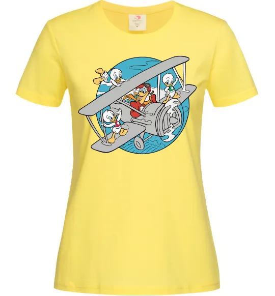 Женская футболка Air McQuack Лимонный фото