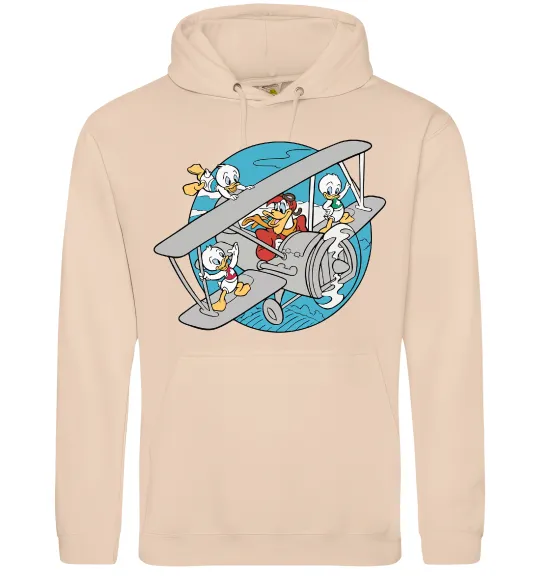 Мужская толстовка (худи) Air McQuack Песочный фото