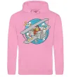 Женская толстовка (худи) Air McQuack Розовый фото