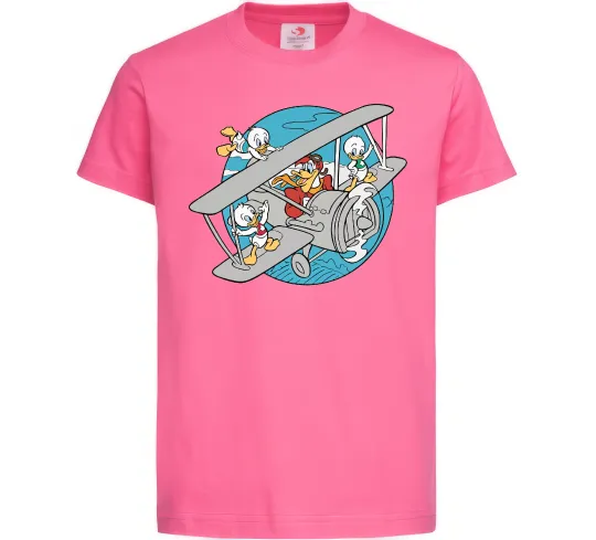 Детская футболка Air McQuack Ярко-розовый фото