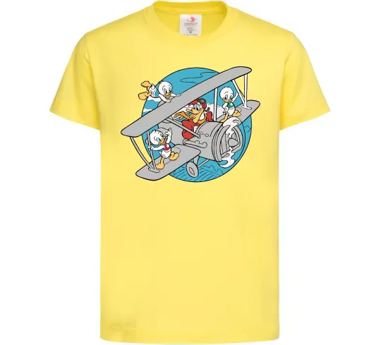 Детская футболка Air McQuack Лимонный фото