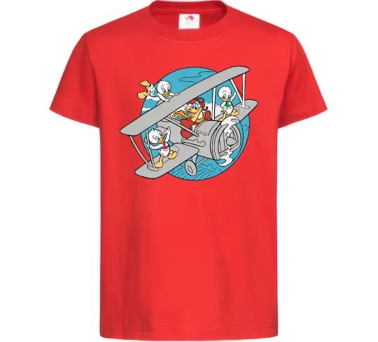 Детская футболка Air McQuack Красный фото