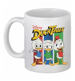 Чашка керамическая Duck Tales Woo-oo Белый фото