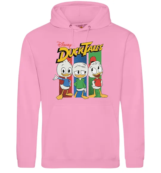 Мужская толстовка (худи) Каченята Duck Tales Розовый фото
