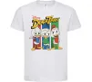 Детская футболка Каченята Duck Tales Белый фото