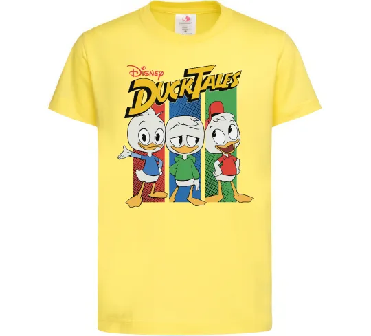 Детская футболка Каченята Duck Tales Лимонный фото