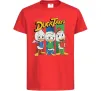 Детская футболка Каченята Duck Tales Красный фото
