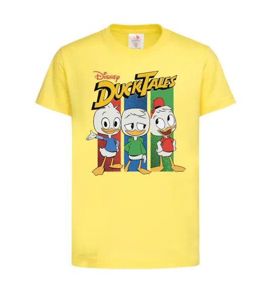 Детская футболка Каченята Duck Tales Лимонный фото