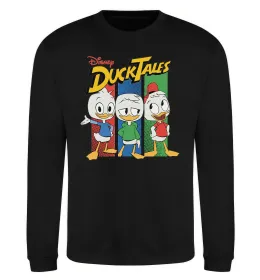 Світшот Каченята Duck Tales Чорний фото