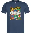 Мужская футболка Каченята Duck Tales Темно-синий фото