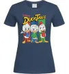 Женская футболка Каченята Duck Tales Темно-синий фото