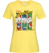 Женская футболка Каченята Duck Tales Лимонный фото