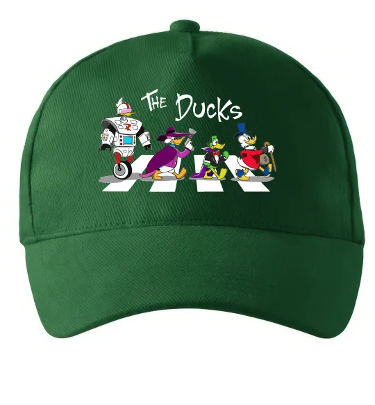Кепка The Ducks Темно-зеленый фото