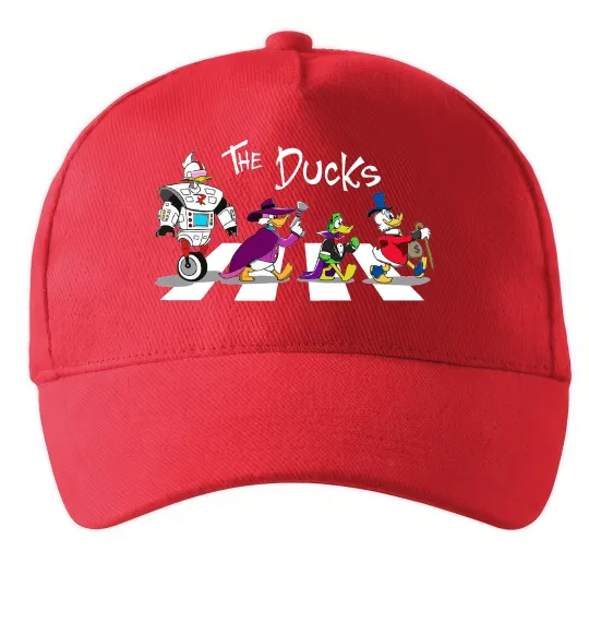 Кепка The Ducks Красный фото
