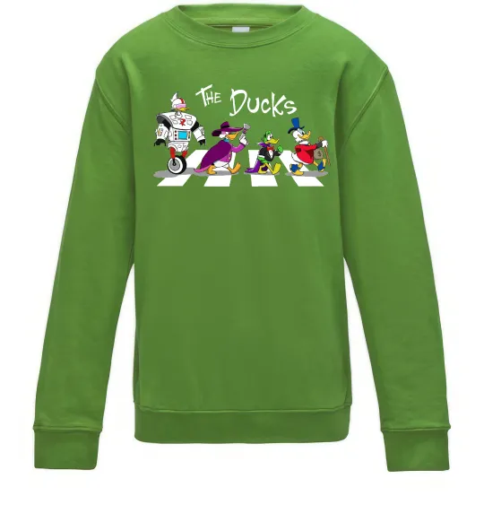 Детский Свитшот The Ducks Лаймовый фото