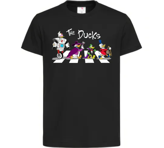 Детская футболка The Ducks Черный фото