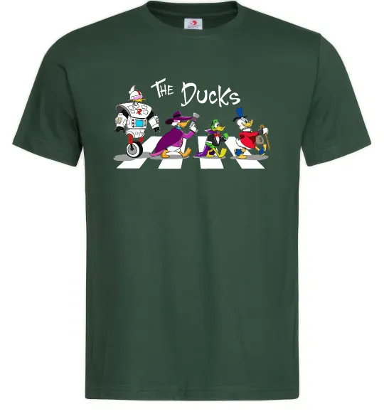 Мужская футболка The Ducks Темно-зеленый фото