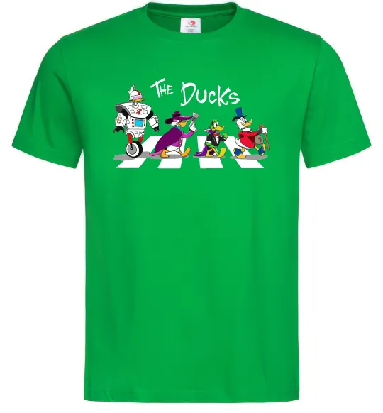 Мужская футболка The Ducks Зеленый фото