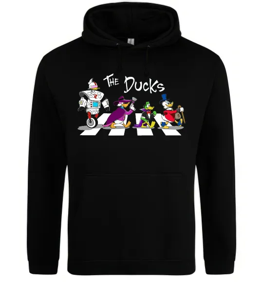 Женская толстовка (худи) The Ducks Черный фото