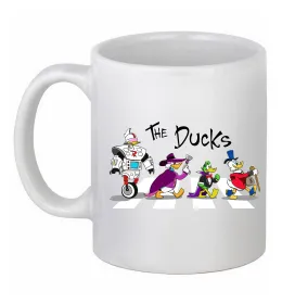 Чашка керамическая Duck Tales Woo-oo Белый фото