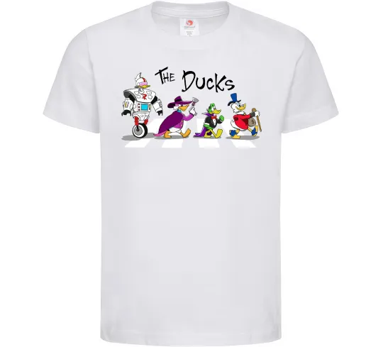 Детская футболка The Ducks Белый фото