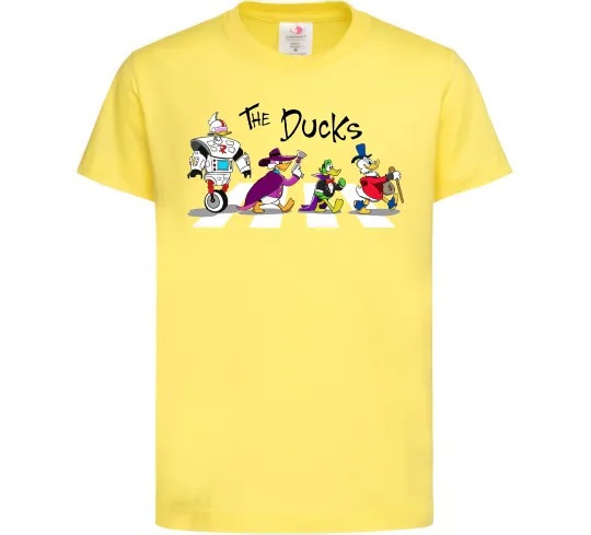 Детская футболка The Ducks Лимонный фото