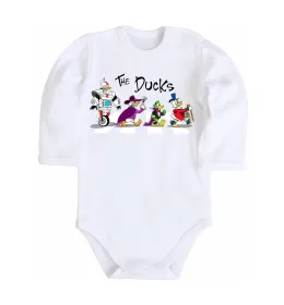 Детский боди The Ducks Белый фото