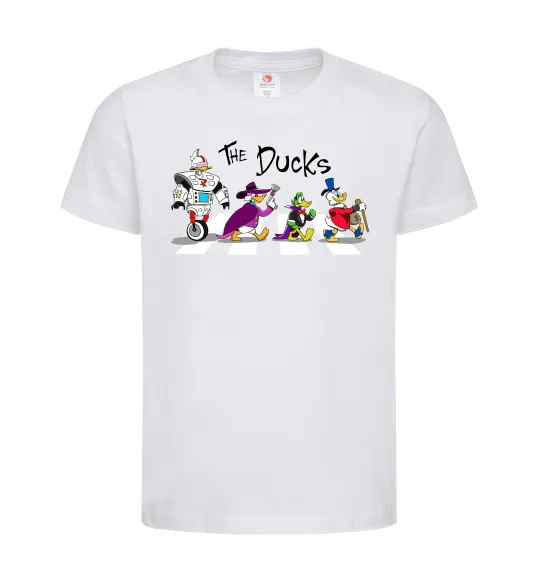 Детская футболка The Ducks Белый фото