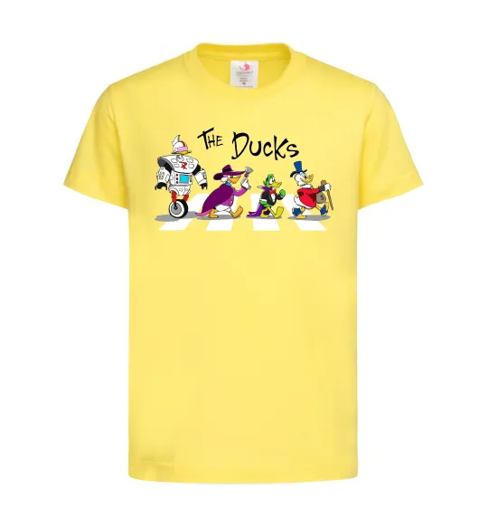 Детская футболка The Ducks Лимонный фото