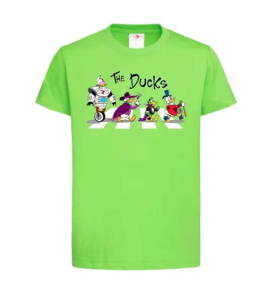 Детская футболка The Ducks Лаймовый фото